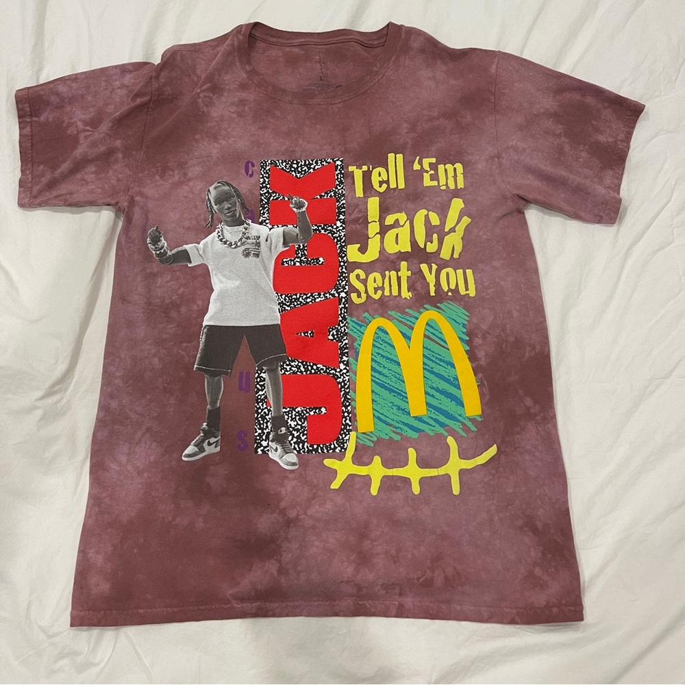 Cactus Jack x McDonalds T Shirt
